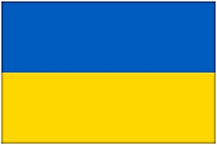 Ucrânia Sinalizador de ímã de carro da bandeira adesiva - 4x6 - ímã forte - clima e resistente a UV de ímãs flexíveis