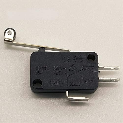 Interruptor de limite de berrysun 10pcs novo micro roller longa alavanca braço de alavanca normalmente aberto interruptor