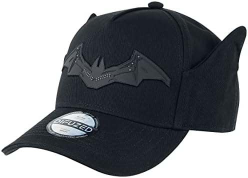 Batman Logo Men's Cap Black Fan Merchandise Film Superheroes