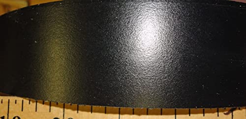 Banda de borda de melamina preta 3,5 x 106 com adesivo de fusão quente pré -plucued 1/40