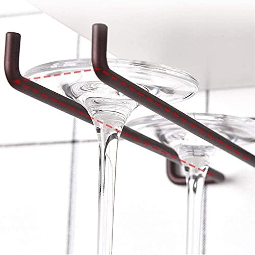 DVTEL Metal Wine Glass, suporte de vinhos, porta -vidraças de vinícolas de vinícolas de decoração de cozinha de cozinha racks