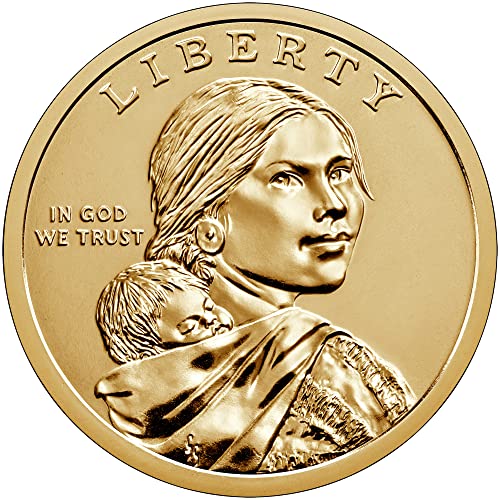 2023 P Sacagawea Dollar $ 1 SW BU em tubo de proteção