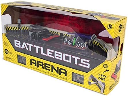Hexbug Battlebots Arena Witch Doctor & Tombstone - Battle Bot com Arena Game Board and Acessories - Toy Remote Controlled for Kids