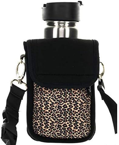 Kanga Pro caminhante - garrafa de água, suporte para celular com alça de ombro de crossbody ajustável