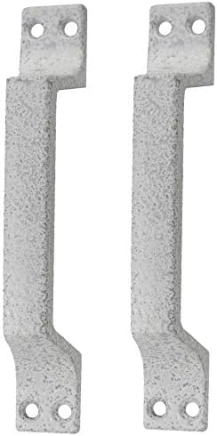 Manças de portas de aço inoxidável sólidas - Pacote de 2 - Janeça de puxar da janela de metal - maçanetas de porta de puxar ao ar
