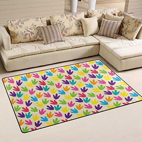 Colourlife Lightweight Non Slip tapetes de tapetes de tapetes macios Decoração de tapete de tapete para crianças sala de estar 60