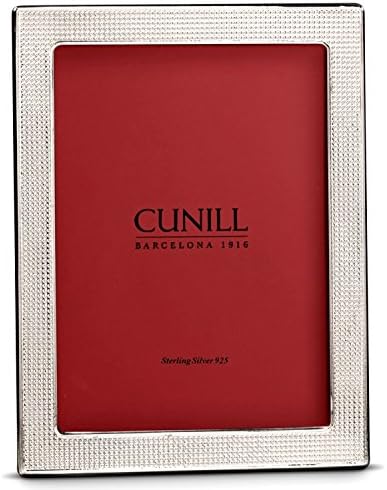 Cunill Silver Studs Frame para fotografia de 4 por 6 polegadas, Sterling Silver