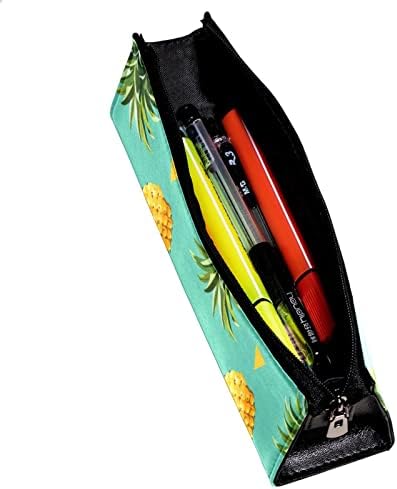 Caixa de lápis Guerotkr, bolsa de lápis, capa de caneta, bolsa de caneta, bolsa de lápis pequena, frutas semestradas de abacaxi