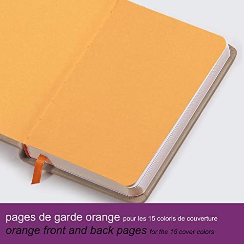 Rhodia Rhodiarama WebNoteBook - Alinhado 96 folhas - 5 1/2 x 8 1/4 - Capa roxa