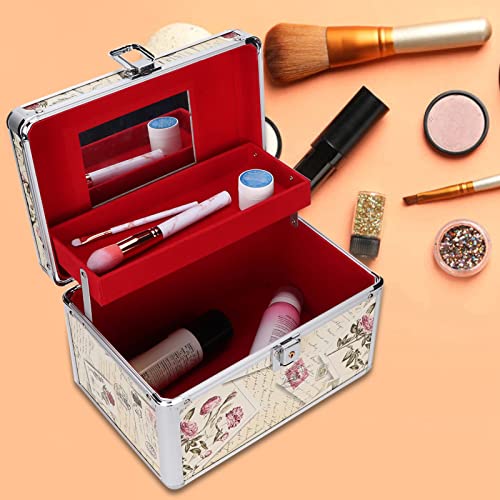 Caso cosmético, pequena caixa de armazenamento cosmético profissional para maquiagem/esteticista