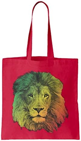 Bandeira do Leão - Rasta Jamaican Religião Pride Reutilable Grocery Tote Bag