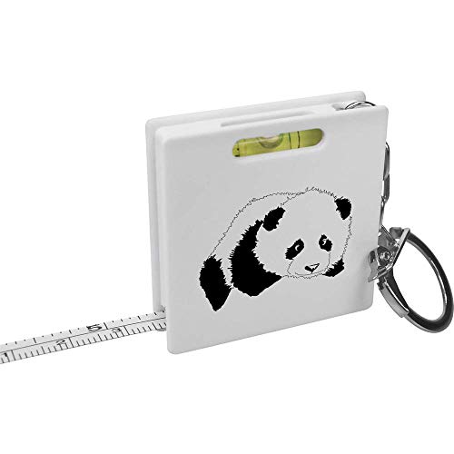 'Panda deitada' fita de chaveiro/ferramenta de nível de espírito