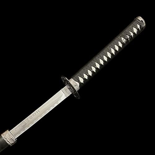 Katana japonesa Última Espada Samurai - Zoro Sword - Carbon Steel Fake Blade Ninja Katana vem com exibição de madeira Melhor presente para homens Mulheres de decoração