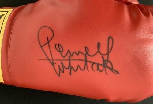 Pernell Whitaker assinou o boxe Everlast Luve Autograph Autograph Hof 2006 TPG - luvas de boxe autografadas