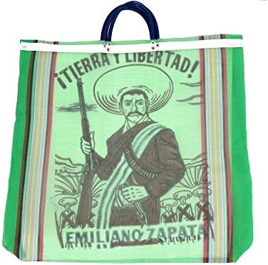 Bolsa de mercado de malha mexicana Zapata
