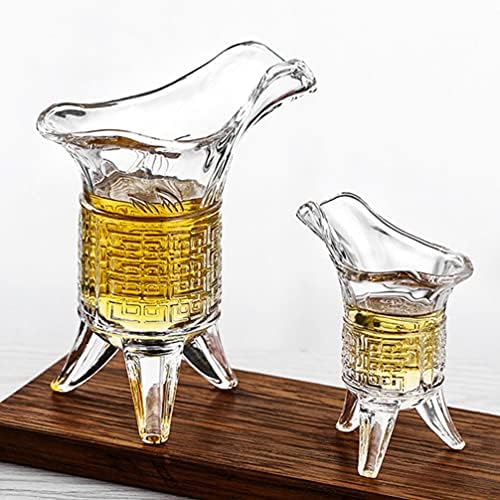 Copo de expresso de cabilock whiskey vidro rochas vintage copos coques chineses king vidro de vidro xícaras de vidro