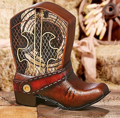 Deco brisa dbf0122 fã de bota de cowboy figure