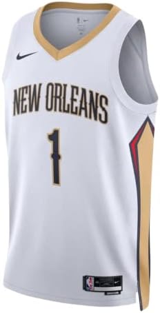 Nike Zion Williamson New Orleans Pelicans Edition Edition Swingman Jersey - azul marinho