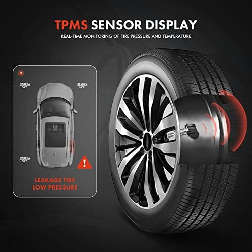 Sistema de monitoramento de pressão de pneu A-premium Sensor Compatível com Land Rover Range Rover Sport Range Rover Evoque