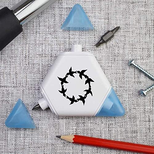 Azeeda 'Flying Birds Circle' Compact DIY Multi Tool