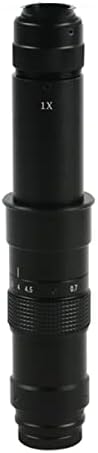 Acessórios para microscópio 100x 120x 130x 160x 200x 300x 360x 500x 600x Zoom ajustável C-Mount Lens Labor