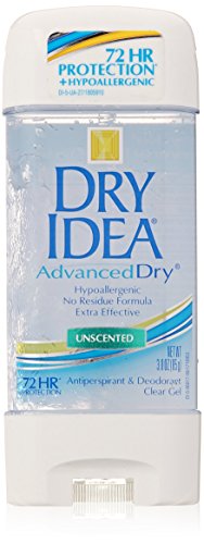 Ideia seca Antiperspirante e desodorizante Clear Gel 3.0fl oz