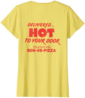 Stranger Things 4 Surfer Boy Pizza Front-Back T-Shirt