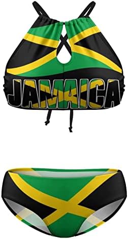 Tailbox Jamaican Lion Bandle One Piece Jamaica Swimsuits Plus Size for Women Swimwear Slamming Bathing Suitswear