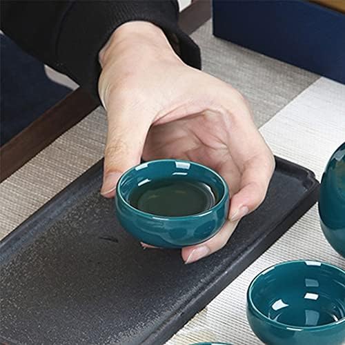 conjunto de xícara de xícara de xícara de chá de vidro porcecelantea conjunto