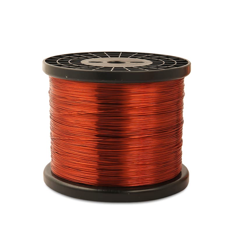 Fio de ímã esmaltado de cobre elétrico AWG 34 Beda 1 lb libra
