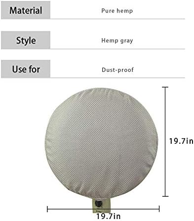 Capa do ventilador de pó de mocohana para ventilador elétrico, proteção de malha de fã de segurança à prova de poeira