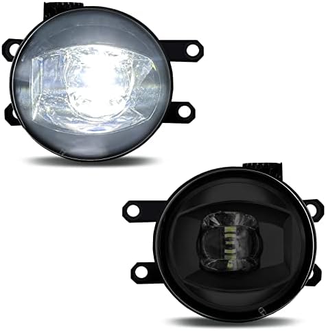 Montagem de luzes de nevoeiro LED de luz de choque para 2007 - 2013 Toyota Camry Corolla Avalon Venza Rav4 Yaris Highlander Matrix