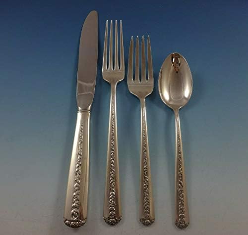 Rambler levantou -se por Towle Sterling Silver Flabwares Set Service 24 peças