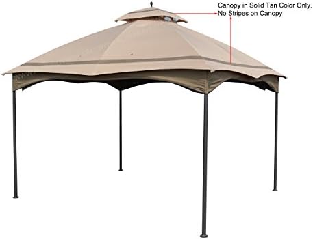 Canopy de substituição Alisun Top para Massillon 10 'x 12' Modelo #L-GZ933PST