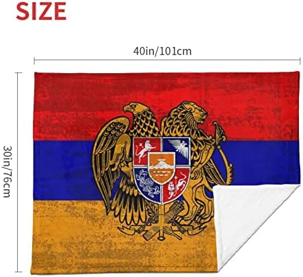 Cobertores de bandeira armênia Blanco super suave Baby Comfort Baby Essentials Quilt Baby 30 x40