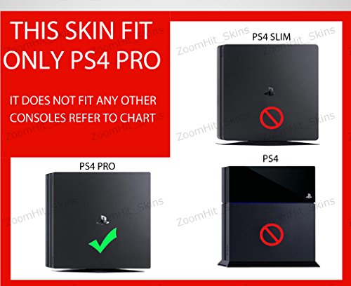 Zoomhitskins PS4 Pro Console e Skins de Controlador, Pizza Box Man Boy Slice Fele-Cheese Cheese Prie Comida, Durável,