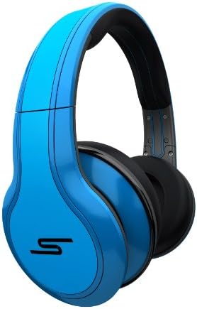 Rua em fones de ouvido com excesso de orelhas com fio de 50 centavos - azul pelo SMS Audio