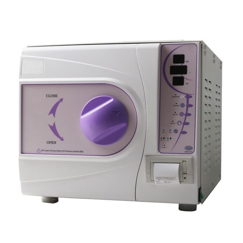 23L Steam AutoClave Classe B Vacuum Sterilizer Display Digital com impressora SUN23-II P