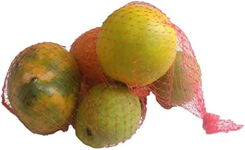 AMUNI CRAÇÕES PABILIDADES ROLO DE MISH POLY MASH Expandível até 6-8 polegadas de largura verde claro para produzir frutas de armazenamento