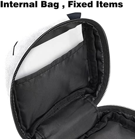 Sacos para guardanapos sanitários, suporte para as bolsas de xícara menstrual para mulheres meninas adolescentes, mini saco