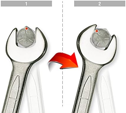 Teng Tools 18mm 72 dentes flip reverse Ratcheting Combination Métrica Clear - 600518r