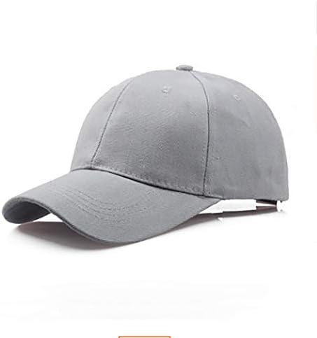 Capinho de beisebol unissex de algodão liso Hat de pai em branco Ajustável Capéu de cor sólida de cor sólida Homens esportivos