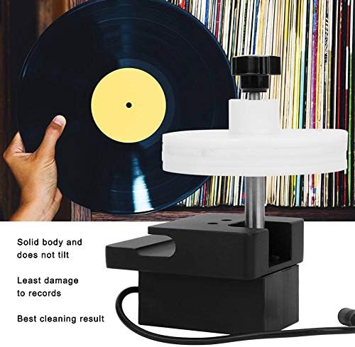 Fafeicy Record Cleaner Rack, Ultrassonic Cleaner Rack Vinyl Record Rack Rack para Máquina de Limpeza de Registros
