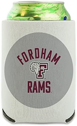 Logotipo da Fordham University Rams CAN - Bebida Huve Huve Hugger Isolador dobrável - suporte isolado de bebida