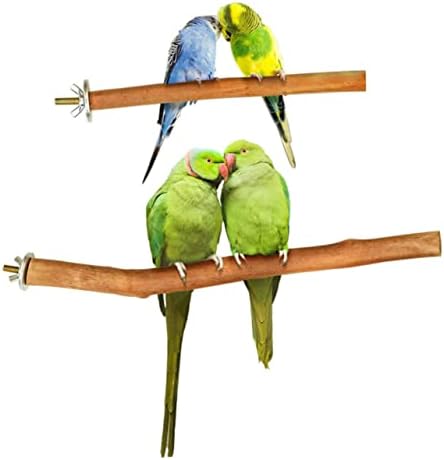 Balacoo 2 senta pássaro bastão de pássaro periquito gaiola de pássaro periquito poleiro brinquedos de pássaros papagaio parrot papagaio tocão de papagaio de papagaio