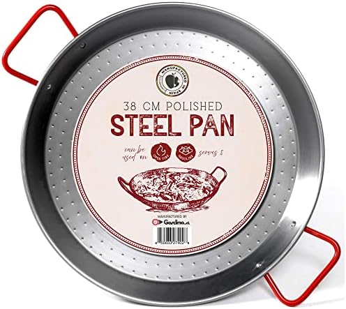 Gourmanity Paella Gas Ring, Paella Pan e Paella Rice
