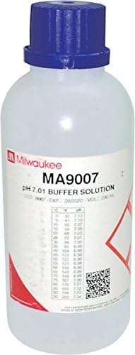 MILWAUKEE M10007B - 20 mL de pacote 7.01 Solução buffer