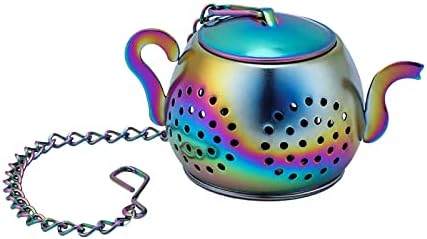 Fabricante de aço inoxidável vazamento de vazamento criativo em forma de chá de chá de chá de chá de chá de chá de chá cozinha