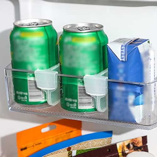 Caixa de armazenamento de bloqueio de geladeira plástico Caixa de armazenamento Snap ajustável na caixa de armazenamento