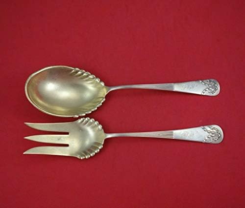 Primeiro Império de Mount Vernon/Howard Sterling Silver Salad Seting Conjunto GW